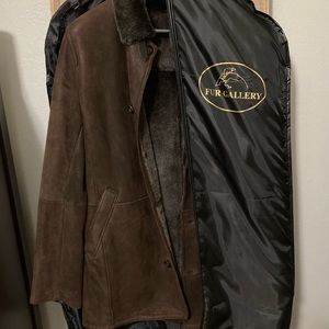 Gimo’s Italian Shearling Men’s Fur Coat